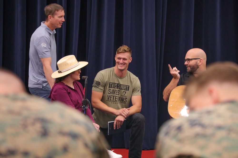 Creativets visits Marine Barracks Washington