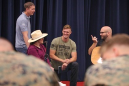 Creativets visits Marine Barracks Washington