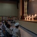Capt. Clark relinquishes command to Capt. Cleckley