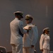 Capt. Clark relinquishes command to Capt. Cleckley