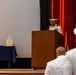 Capt. Clark relinquishes command to Capt. Cleckley