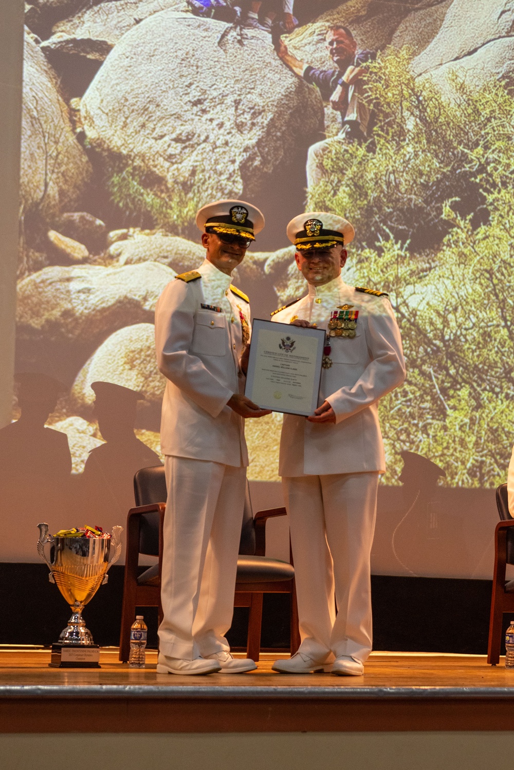 Capt. Clark retires after 29 years of service