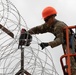 642nd Engineer Support Company reinforces protective barrier near El Paso