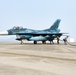 U.S. Airforce F-16C Fighting Falcons and JASDF F-2 MCAS Iwakuni for exercise