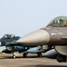 U.S. Airforce F-16C Fighting Falcons and JASDF F-2 MCAS Iwakuni for exercise