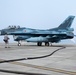 U.S. Airforce F-16C Fighting Falcons and JASDF F-2 MCAS Iwakuni for exercise