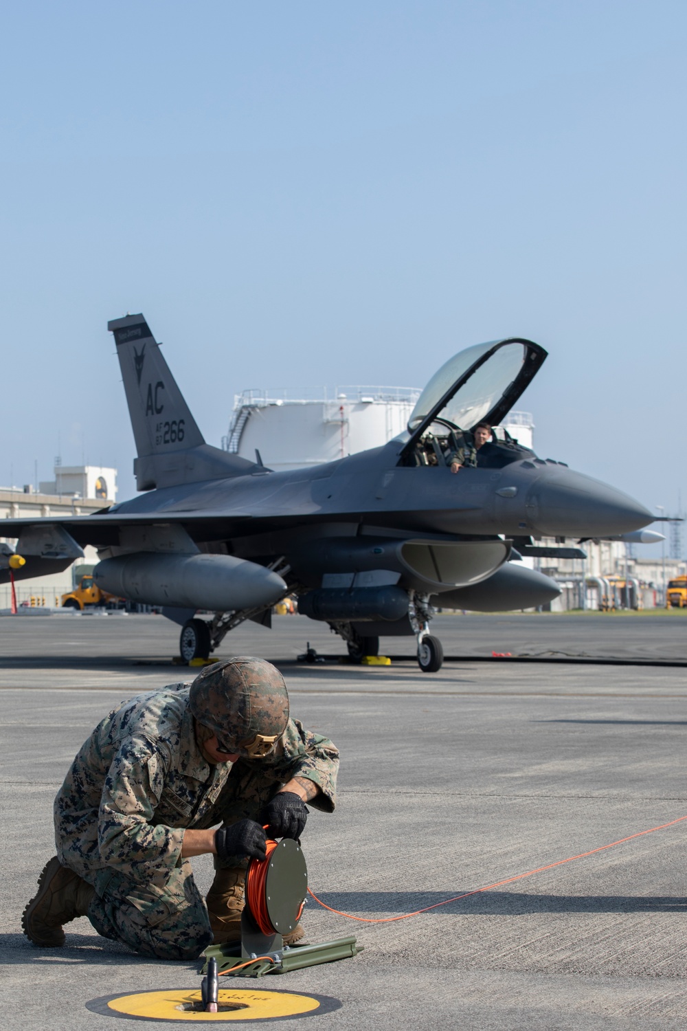 U.S. Air Force, U.S. Marine Corps and Japanese Air Self Defense Force conduct refueling exercise.