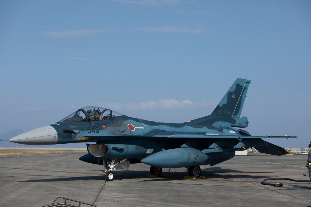 U.S. Air Force, U.S. Marine Corps and Japanese Air Self Defense Force conduct refueling exercise.