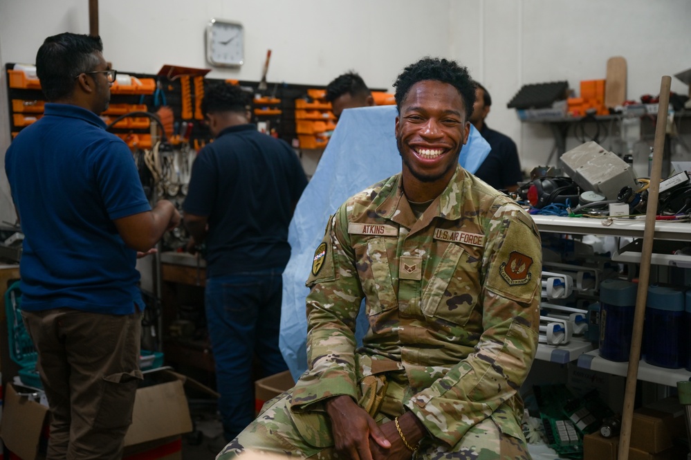 Making it work: Airman brings maintenance grit to medical mission in Suriname