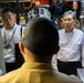 Council Members of the City of Yokosuka tour USS Santa Fe (SSN 763)