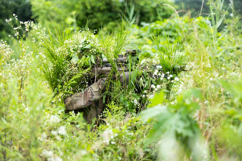 2nd Battalion, 23rd Infantry Regiment, 1st Stryker Brigade Combat Team, 4th Infantry Division Sniper target acquisition