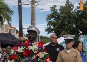 Camp Blaz Marines participate in the 81st Guam Liberation Parade