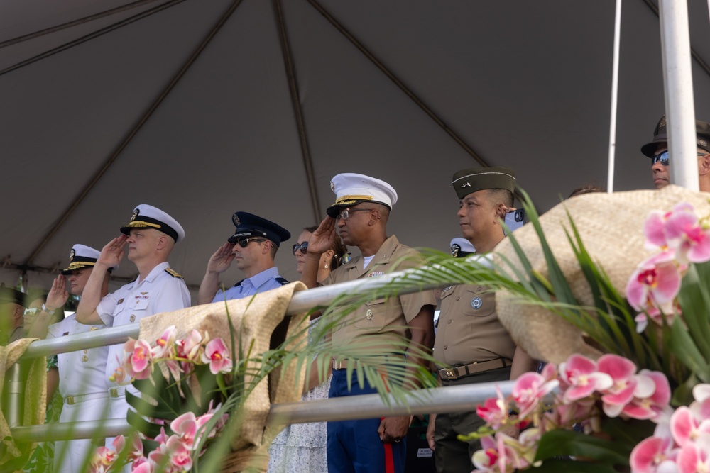 Camp Blaz Marines participate in the 81st Guam Liberation Parade