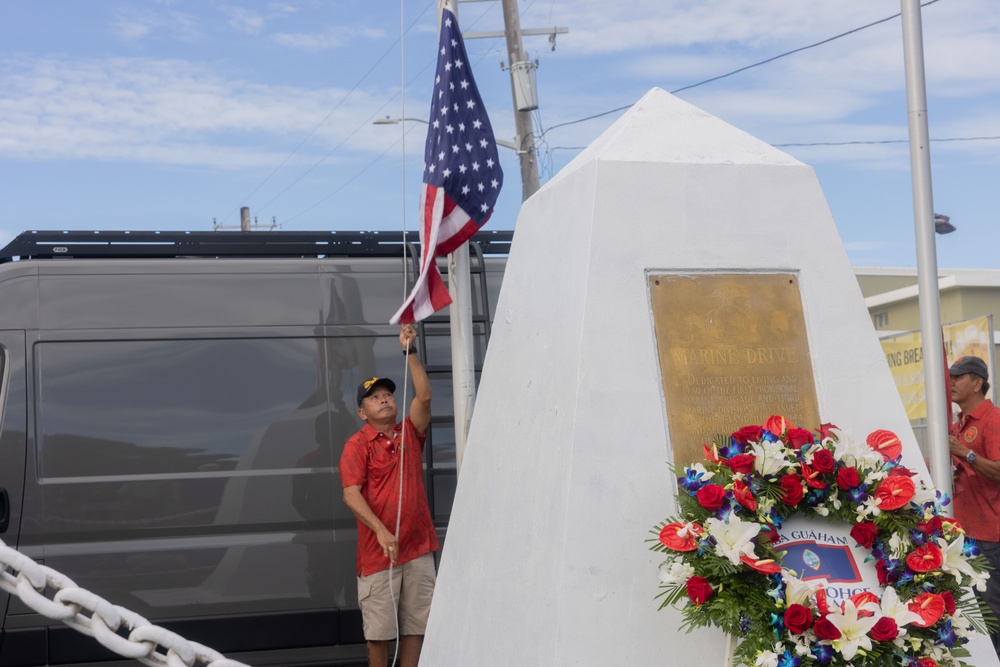 Camp Blaz Marines participate in the 81st Guam Liberation Parade