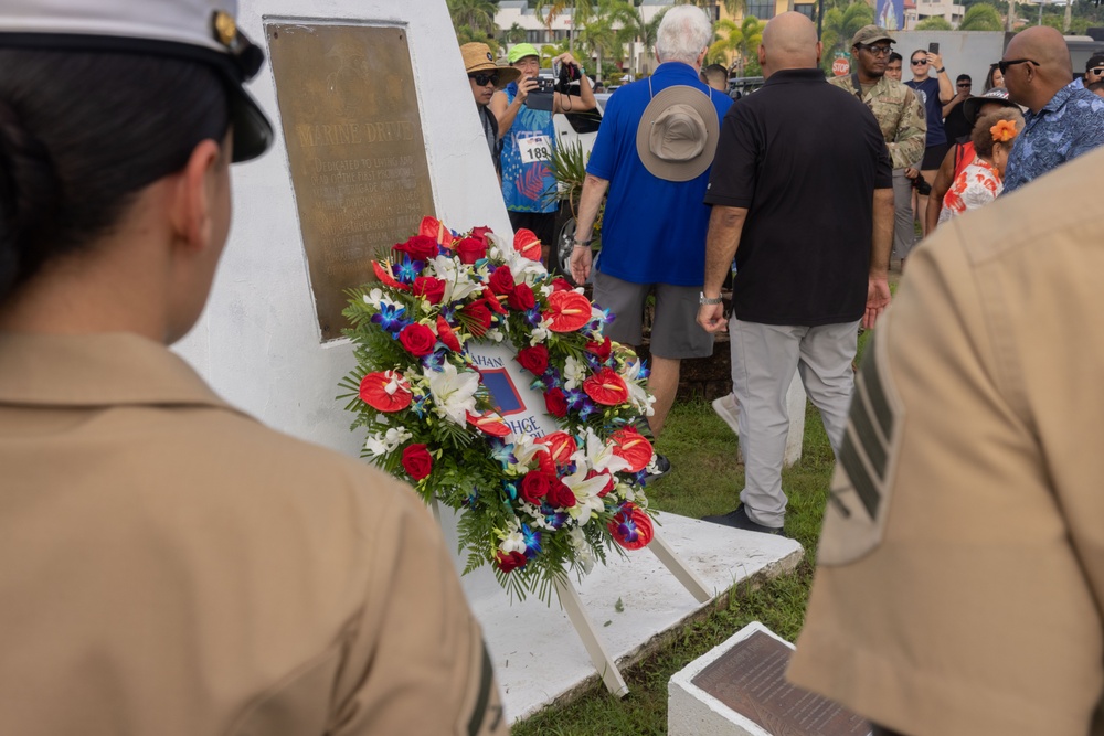 Camp Blaz Marines participate in the 81st Guam Liberation Parade