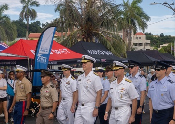 Camp Blaz Marines participate in the 81st Guam Liberation Parade