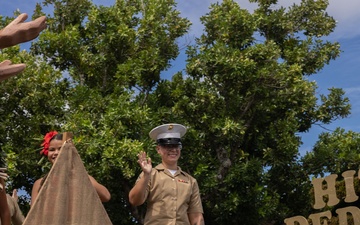 Camp Blaz Marines participate in the 81st Guam Liberation Parade