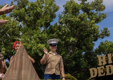 Camp Blaz Marines participate in the 81st Guam Liberation Parade