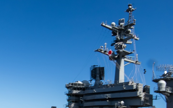 George Washington Conducts Flight Operations