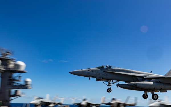 George Washington Conducts Flight Operations