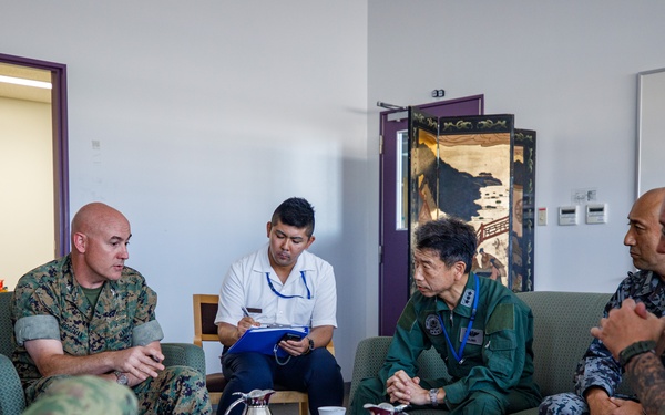 Lt. Gen. Stephen Jost, Commander, U.S. Forces Japan, visits MCAS Iwakuni for exercise Resolute Force Pacific.