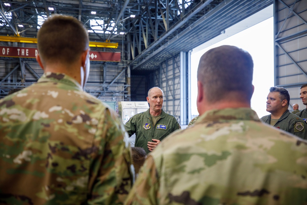 Lt. Gen. Stephen Jost, Commander, U.S. Forces Japan, visits MCAS Iwakuni for exercise Resolute Force Pacific.