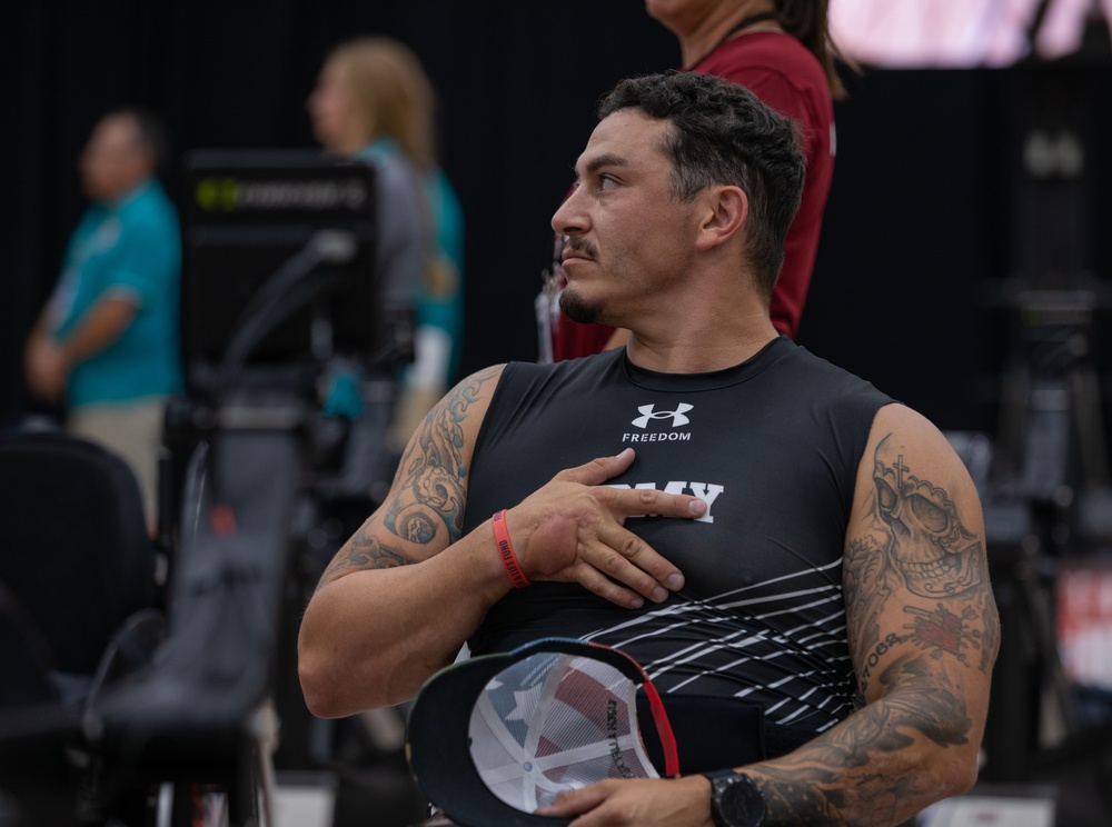 Indoor Rowing Event at the DoD Warrior Games