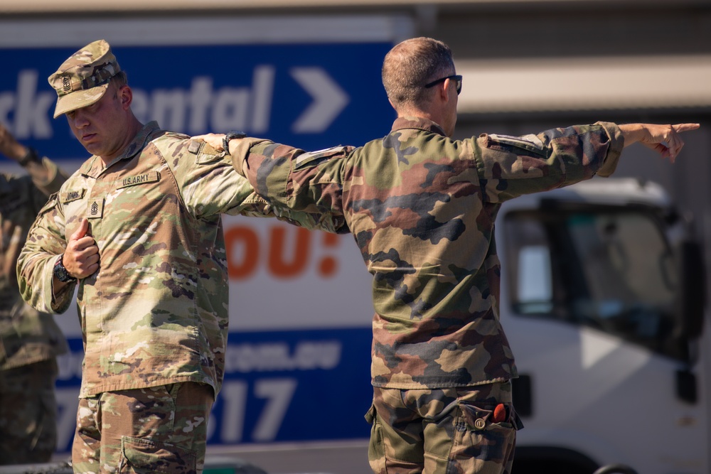 11th Airborne Division Prepares French, German Paratroopers for Multinational Jump