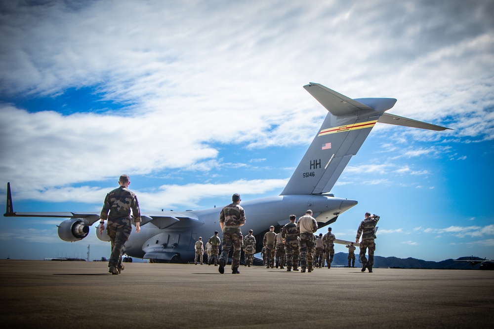 11th Airborne Division Prepares French, German Paratroopers for Multinational Jump