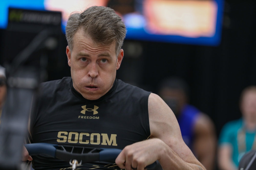 Indoor Rowing Event at the DoD Warrior Games