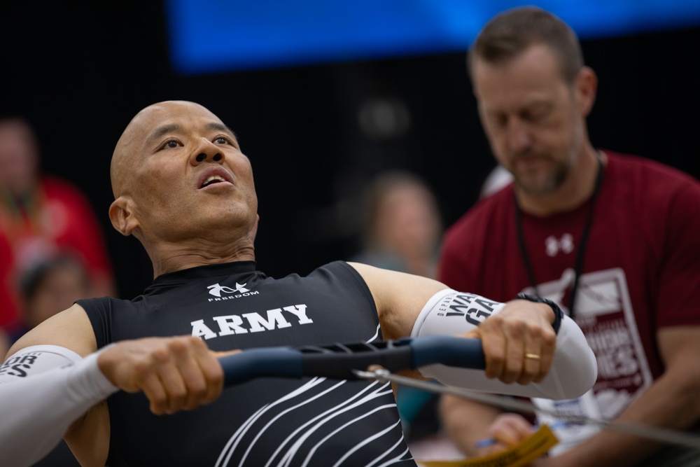 Indoor Rowing Event at the 2025 DoD Warrior Games