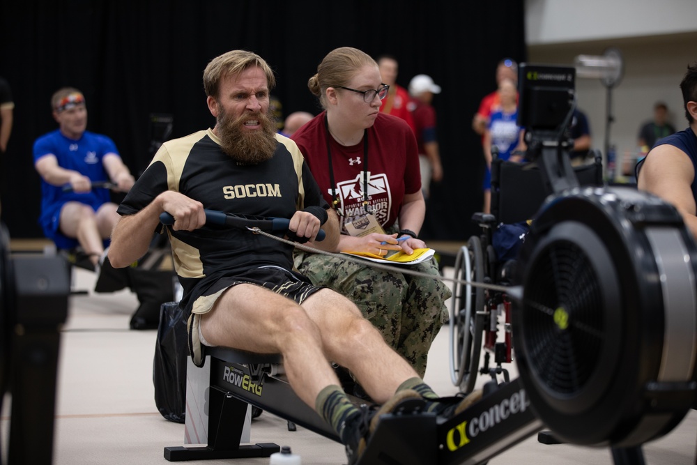 Indoor Rowing Event at the 2025 DoD Warrior Games