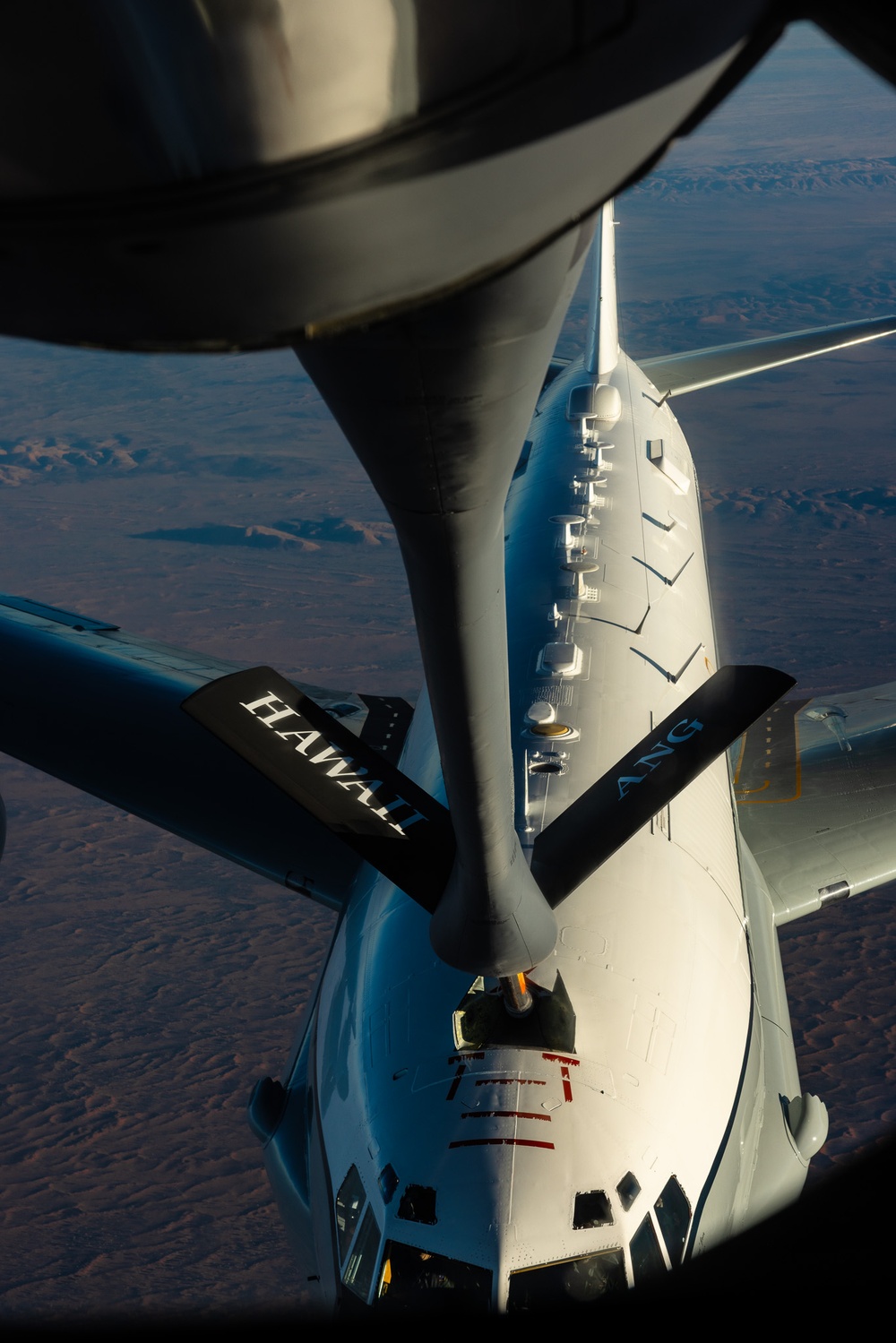 KC-135 refuels RC-135, Talisman Sabre 25