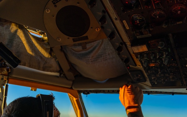 KC-135 refuels RC-135, Talisman Sabre 25