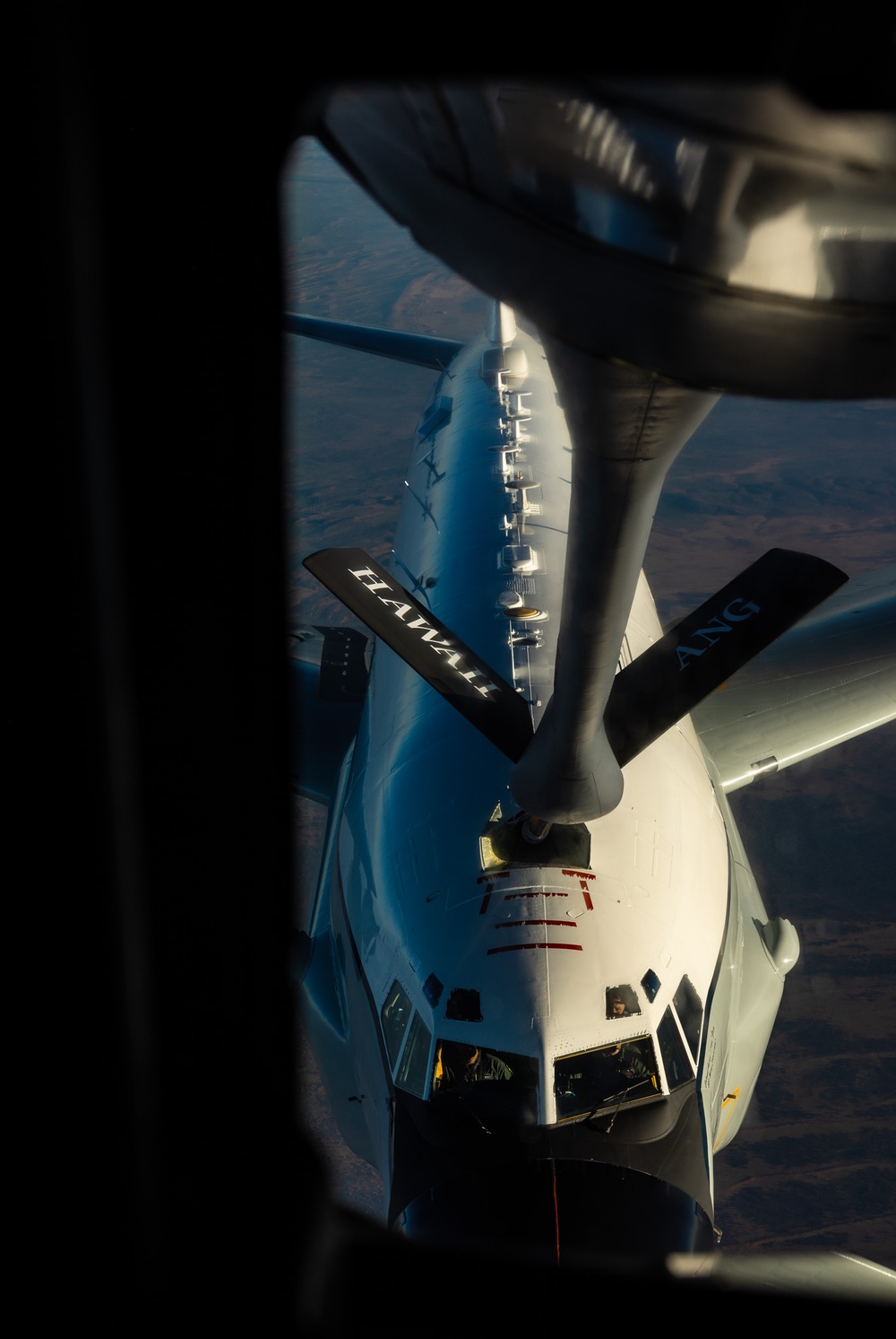 KC-135 refuels RC-135, Talisman Sabre 25