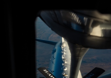 KC-135 refuels RC-135, Talisman Sabre 25