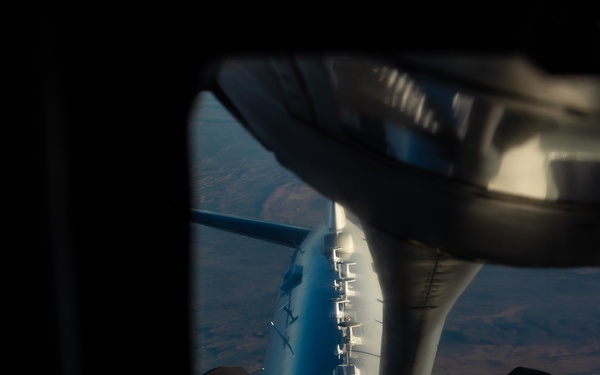 KC-135 refuels RC-135, Talisman Sabre 25