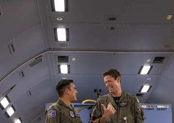 Royal Australian Air Force Airmen Tour U.S. KC-46A