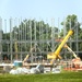 July 2025 construction operations for $55.75 million Collective Training Officers Quarters Project at Fort McCoy