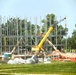 July 2025 construction operations for $55.75 million Collective Training Officers Quarters Project at Fort McCoy