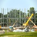 July 2025 construction operations for $55.75 million Collective Training Officers Quarters Project at Fort McCoy