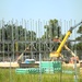 July 2025 construction operations for $55.75 million Collective Training Officers Quarters Project at Fort McCoy