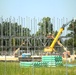 July 2025 construction operations for $55.75 million Collective Training Officers Quarters Project at Fort McCoy