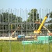 July 2025 construction operations for $55.75 million Collective Training Officers Quarters Project at Fort McCoy