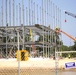 July 2025 construction operations for $55.75 million Collective Training Officers Quarters Project at Fort McCoy