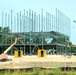July 2025 construction operations for $55.75 million Collective Training Officers Quarters Project at Fort McCoy