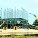 July 2025 construction operations for $55.75 million Collective Training Officers Quarters Project at Fort McCoy