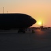 USAF KC-135s and a KC-46 await night flights during Talisman Sabre 25