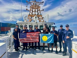USCGC Myrtle Hazard crew conducts maritime bilateral operations with Republic of Palau