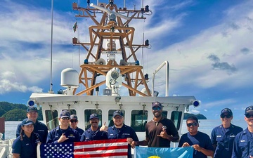 USCGC Myrtle Hazard completes operational period, deepens ties with Republic of Palau